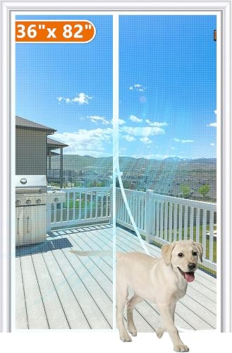 PTYHOW magnetic screen door 36 by 83 inches