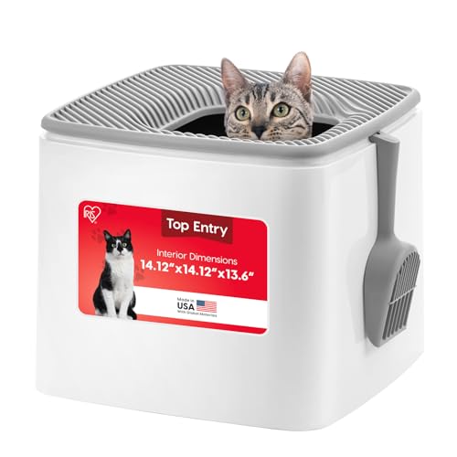 IRIS USA top-entry litter box