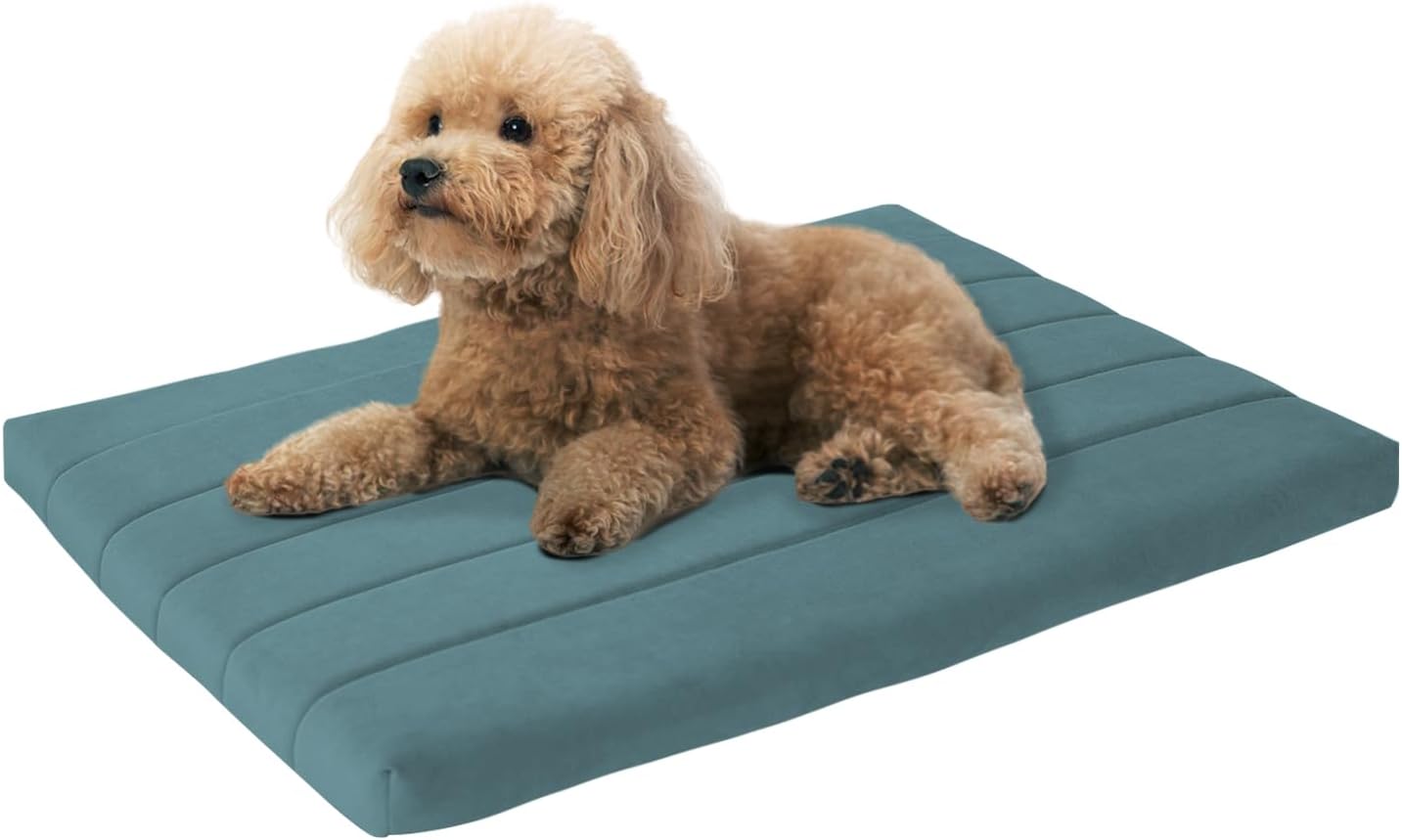 BALANCE low-profile waterproof dog crate bed for furniture doors